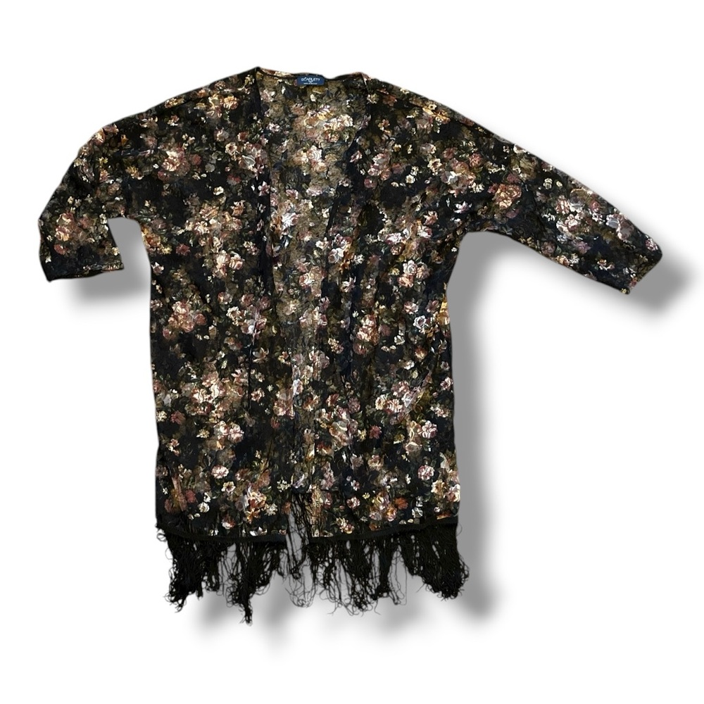 Scarlett Women’s Kimono Plus Size 1X Floral
